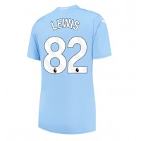 Dres Manchester City Rico Lewis #82 Domaci za Žensko 2023-24 Kratak Rukav